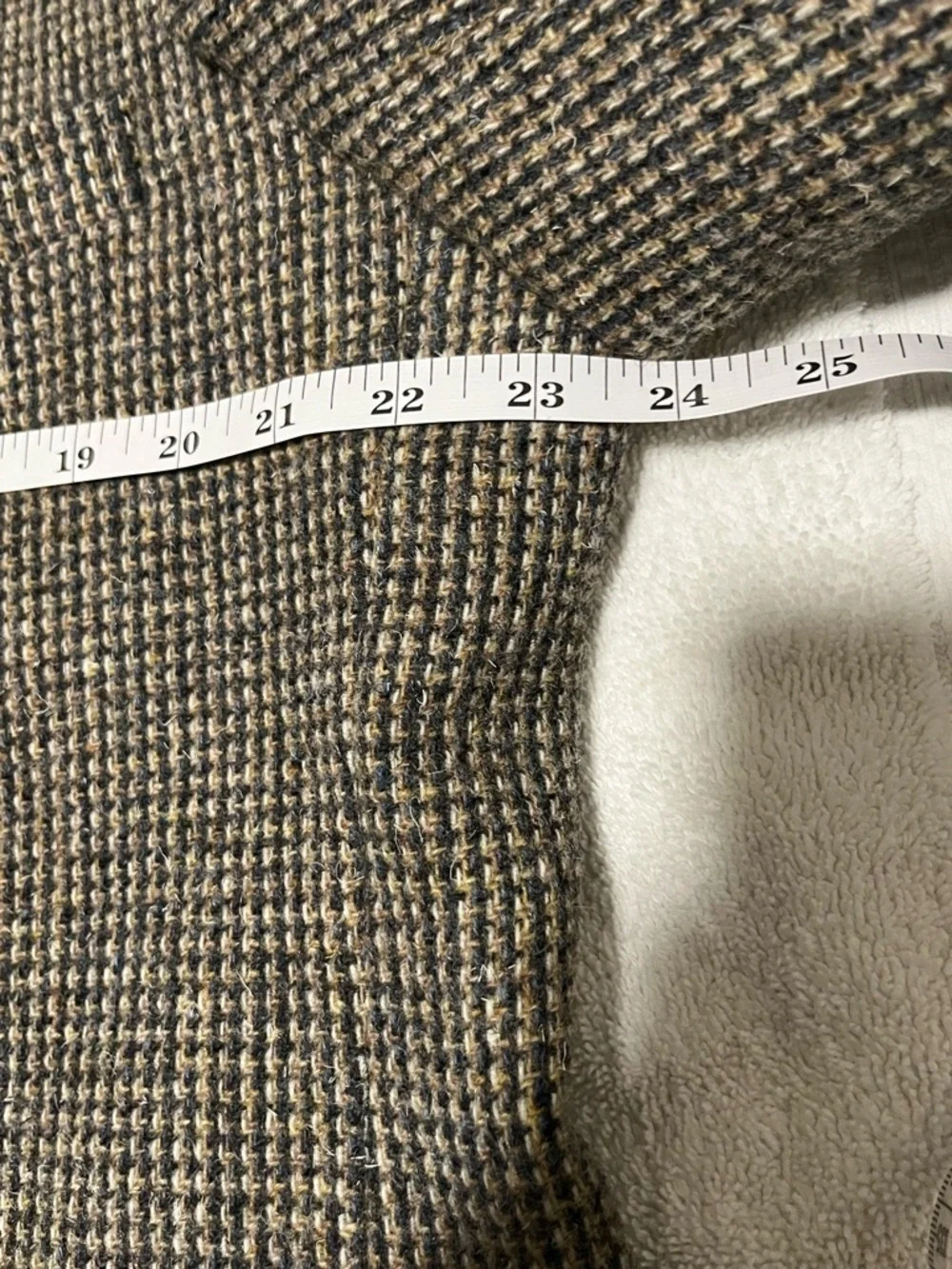 NWT Orvis Brown & Gray Houndstooth 100% Wool Sport Coat Made in Portugal